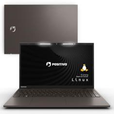 Notebook Positivo Vision i15 Intel® Core® i3 Linux 16GB 256GB SSD Lumina Bar 15.6" FullHD - Cinza