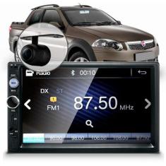 Central Multimídia Mp5 Fiat Strada Camera Bluetooth Espelhamento