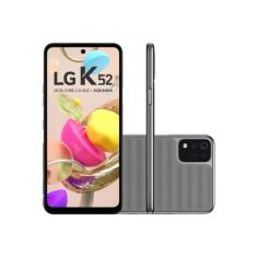 Smartphone K52 4g Tela 6,59'' 64gb 3gb Ram Cinza LG