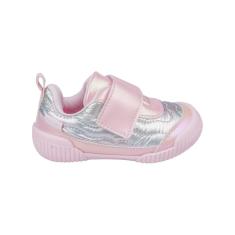 Tênis Infantil Feminino Pampili Yuyu Rosa e Prata - 7200-Feminino
