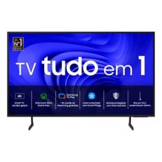 Smart TV 75 Polegadas Samsung Crystal UHD 4K, Gaming Hub, AI Energy Mode, Controle Solarcell, Alexa Built In