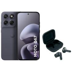 Smartphone Motorola Moto G67 128GB 5G 12GB  - RAM + Moto Buds Bass com