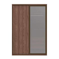 guarda-roupa casal com espelho reflecta londres i 2 pt 3 gv marrom