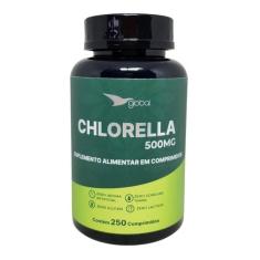 Chlorella 500mg- Global Suplementos- 250 Comprimidos 