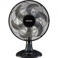 Ventilador De Mesa Ventisol Turbo 6 50cm Preto 127V