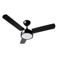 Ventilador de Teto Citrino New Preto Led 18W 6000K 220V Tron