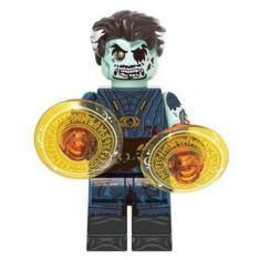 Boneco Bloco De Montar Zumbi Doutor Estranho Edição Especial