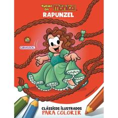 Turma Da Monica Classicos Ilustrados Para Colorir - Rapunzel