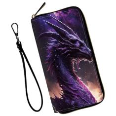 Mxfdegf Carteira de pulso para mulheres, adolescentes e meninas, porta-cartão de crédito com bloqueio de RFID, com pulseira removível, carteira de couro para telefone clutch bolsa de viagem feminina