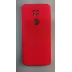 Capa Capinha para motolora moto g9 play tela 6.5 Silicone Aveludada Pr
