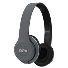 Fone De Ouvido Com Microfone Oex Style Hp103 - Cinza