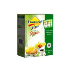 Adoçante stevia plus lowçucar sachê 0,6g c/ 50 unidades - LOWÇÚCAR