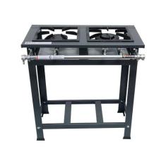 Fogão Industrial P5 2 Bocas Baixa Pressão 1QS e 1QD - MetalFour