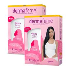 Sabonete Íntimo Dermafeme Floral da Simaria 2 Unidades de 200ml cada  