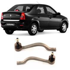 Terminal de Direção Renault Logan Dianteiro (2008 Até 2013) Flex Autom