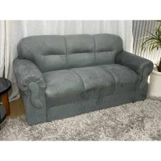 Sofá 3 Lugares Cinza 605 Viena