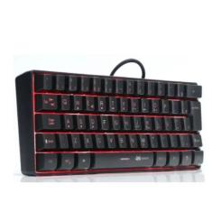 Teclado Gamer Semi Mecânico Tecrado Com Led Usb Para Pc