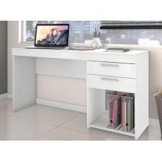 Mesa Para Computador Escrivaninha Home Office Estudos 2 Gavetas 1 Nich