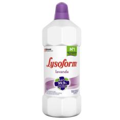 Desinfetante Lysoform Uso Geral Lavanda 1l, 1L, 1,08kg, 1