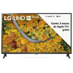 Smart TV LG 65" 4K, Ultra HD LED 65UP7550, ThinQ AI, Wi-fi Integrado  