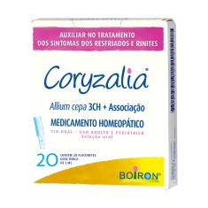 Coryzalia Allium Cepa 3CH + Associações Solução Oral 20 flaconetes Boiron 20 Flaconetes Solução Oral