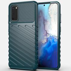 Capas para Samsung Galaxy S20.Caso básico,Botão de pressão flexível / 360 ° Proteção completa,Sensação arenácea