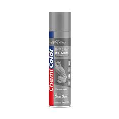 Tinta Spray Uso Geral Cinza Claro 400ml Chemicolor