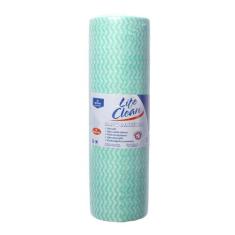 Pano Multiuso Verde Rolo Com 30cm X 25m  - Bom pack