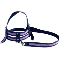 Coleira peitoral ajustável com guia para pet - ESPAÇO RURAL, LILAS, GG