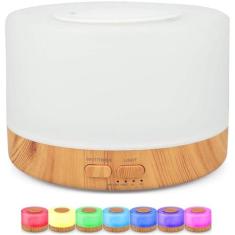 Difusor Aromatizador Umidificador de Ar Ultrassônico Purificador Aroma