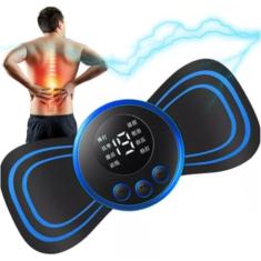 Massageador Elétrico Cervical Eletroterapia Ems Pescoço Perna Lombar Abdome