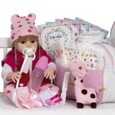 Boneca Adora Infantil Princesa Menina Membros De Silicone - Cegonha Re