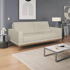 Sofá 3 Lugares 200cm em Linho Cronus