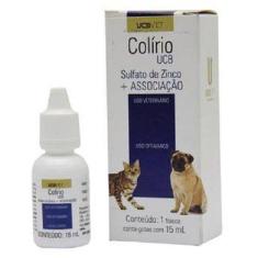 Colírio UCB 15 ml  UCB Cães e Gatos