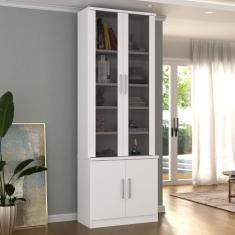 Estante de Livros 4 Portas 5 Prateleiras - Foscarini