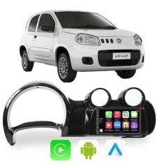 Kit Multimidia Uno 2011 12 13 14 15 2016 Fiorino 2011-2021 7" CarPlay 
