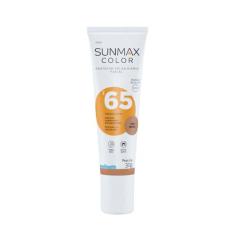 Protetor Solar Facial Sunmax Color Fps65 Tom Médio 30g