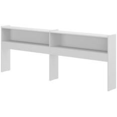 Prateleira Lateral Multimóveis para Cama / Bicama Branca REF.5010, Bra