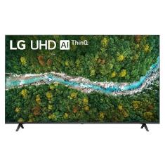 Smart TV 50 4K UHD LG 50UP7750, WiFi, Bluetooth, 60Hz, HDR10, Inteligência Artificial ThinQ, Google Alexa, Preto