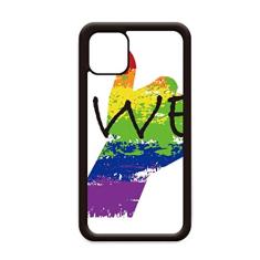 Capa LGBT Bandeira de arco-íris We para iPhone 11 Pro Max para Apple Mobile Case Shell