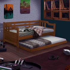 Bicama Madeira Maciça Orion Castanho Shop JM