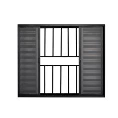 Veneziana de Correr 6 Folhas C/Grade 1.00 x 2.00 - Hale