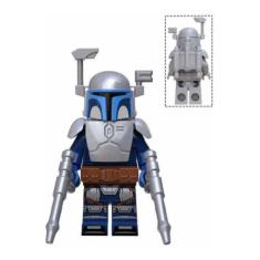 Boneco Blocos De Montar Jango Fett The Mandalorian Star Wars