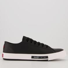 Tênis Coca Cola Daytona Preto-Masculino