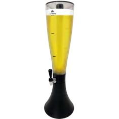 Torre de Chopp Marcbeer 2.5 L Marchesoni Marcbeer Transparente com Preto