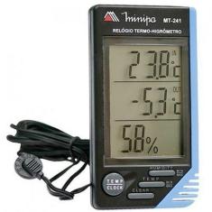 Relógio Termo-Higrômetro Minipa MT-241