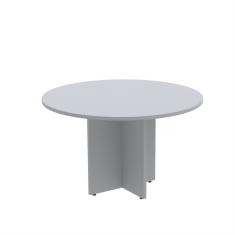 Mesa Reunião Redonda Mrr1100p25pp Cinza