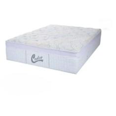 Colchão Queen Castor Vitagel Euro One Face Pocket 158x198x32, Cinza, Q