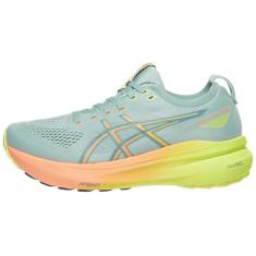 ASICS Tênis feminino Gel-Kayano 31, Celadon claro/amarelo seguro, 36