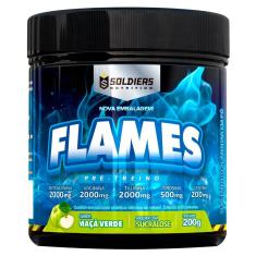Pré-Treino Flames 200g - 100% Importado - Soldiers Nutrition-Unissex